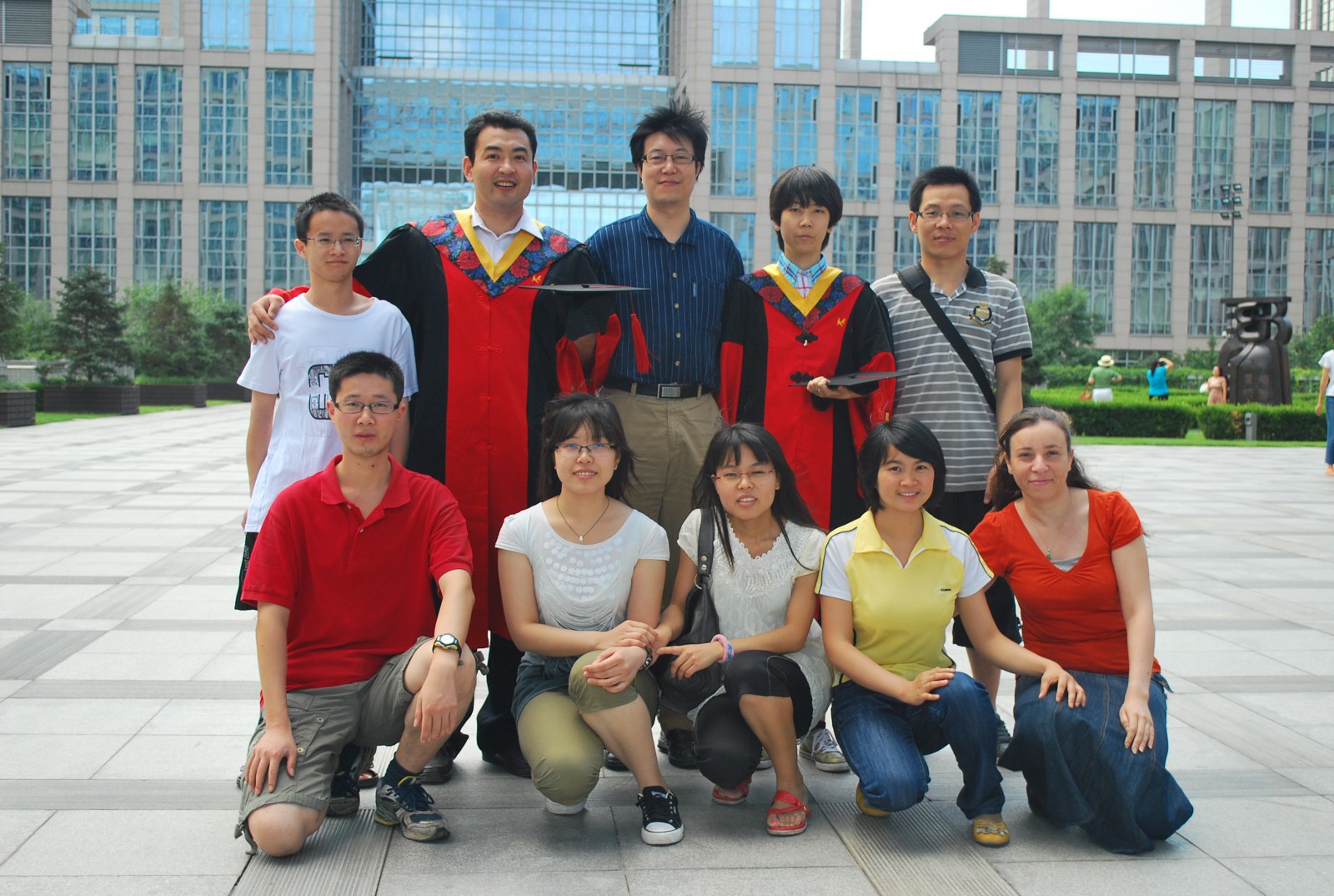 2011年博士生毕业照